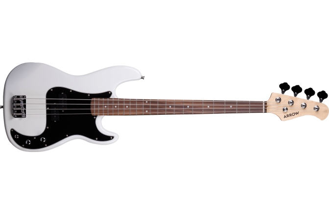 Bas electric Arrow Session Bass 4 Snow White Rosewood/Black