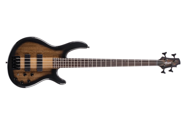 C4 Plus ZBMH Bass - Trans Black Burst