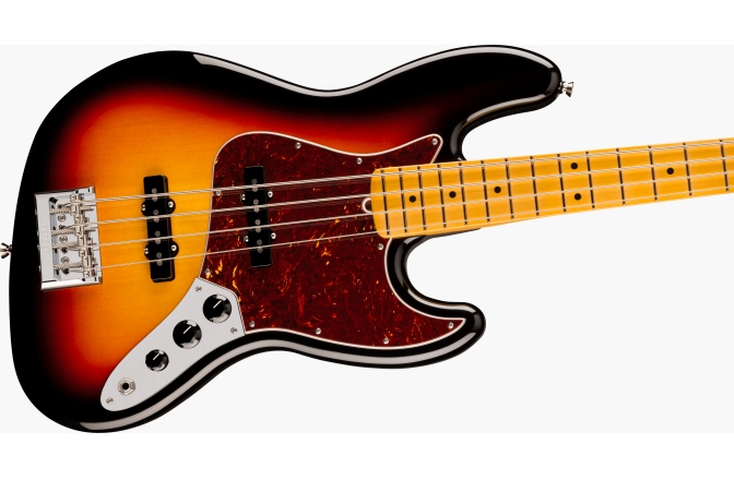 4 húros elektromos basszusgitár Fender American Professional Jazz Bass Maple Fingerboard 3-Color Sunburst