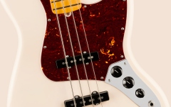 4 húros elektromos basszusgitár Fender American Professional Jazz Bass Maple Fingerboard Olympic White