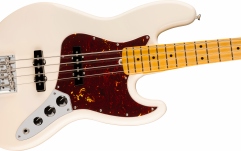 4 húros elektromos basszusgitár Fender American Professional Jazz Bass Maple Fingerboard Olympic White