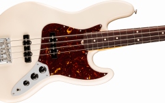 4 húros elektromos basszusgitár Fender American Professional Jazz Bass Rosewood Fingerboard Olympic White