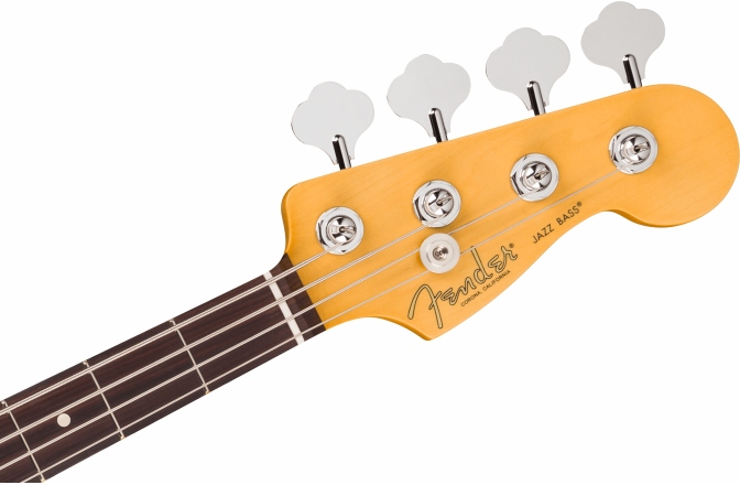 4 húros elektromos basszusgitár Fender American Professional Jazz Bass Rosewood Fingerboard Olympic White