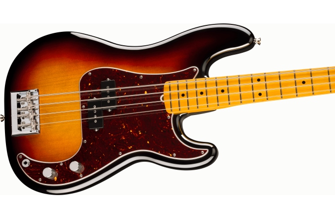 4 húros elektromos basszusgitár Fender American Professional Precision Bass Maple Fingerboard 3-Color Sunburst