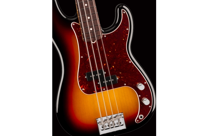 4 húros elektromos basszusgitár Fender American Professional Precision Bass Rosewood Fingerboard 3-Color Sunburst