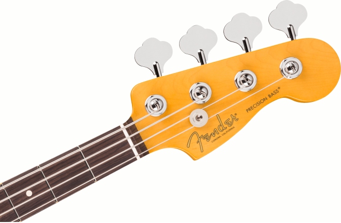 4 húros elektromos basszusgitár Fender American Professional Precision Bass Rosewood Fingerboard 3-Color Sunburst