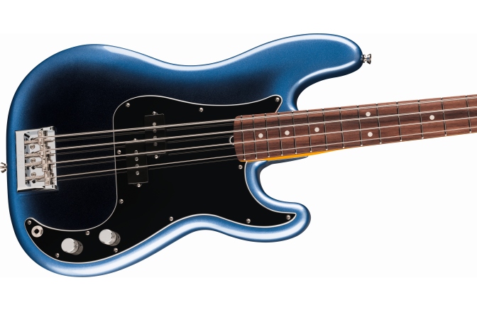 4 húros elektromos basszusgitár Fender American Professional Precision Bass Rosewood Fingerboard Dark Night