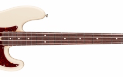 4 húros elektromos basszusgitár Fender American Professional Precision Bass Rosewood Fingerboard Olympic White