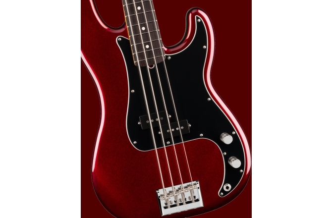 4 húros elektromos basszusgitár Fender American Professional Precision Bass Rosewood Fingerboard Oxblood