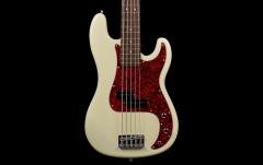 Bas electric cu 5 corzi Arrow Session Bass 5 Bone White Rosewood/T-shell