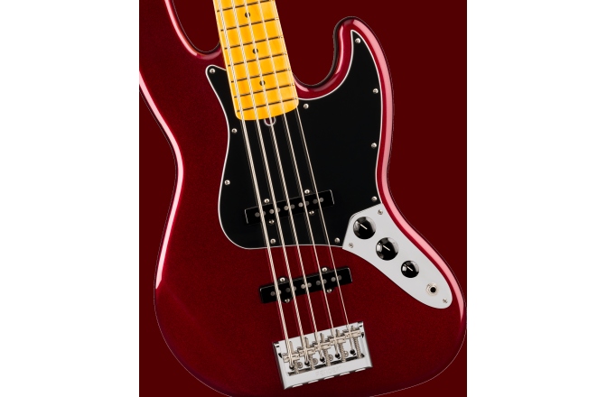 5 húros basszusgitár Fender American Professional Jazz Bass V Maple Fingerboard Oxblood