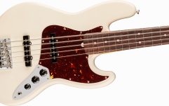 5 húros basszusgitár Fender American Professional Jazz Bass V Rosewood Fingerboard Olympic White