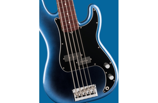 5 húros basszusgitár Fender American Professional Precision Bass V Rosewood Fingerboard Dark Night