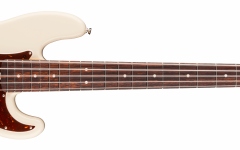 5 húros basszusgitár Fender American Professional Precision Bass V Rosewood Fingerboard Olympic White
