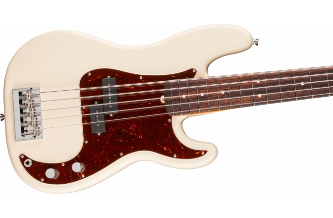 5 húros basszusgitár Fender American Professional Precision Bass V Rosewood Fingerboard Olympic White