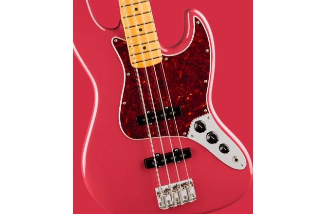 Bas electric Fender American Professional Classic Jazz Bass MN Faded Dakota Red