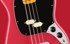 Bas electric Fender American Professional Classic Mustang Bass MN Faded Dakota Red