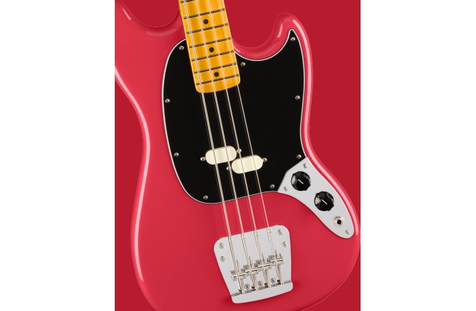 Bas electric Fender American Professional Classic Mustang Bass MN Faded Dakota Red
