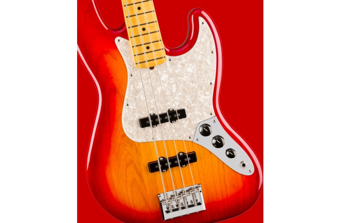 Elektromos basszusgitár Fender American Professional Jazz Bass Maple Fingerboard Aged Cherry Burst