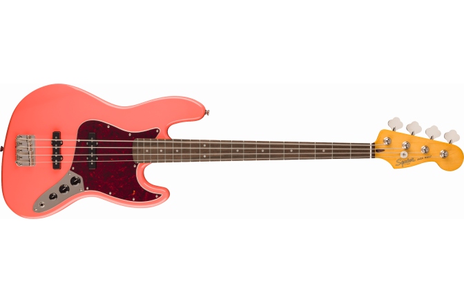 Bas electric Fender Squier Classic Vibe '60s Jazz Bass LRL Tahitian Coral