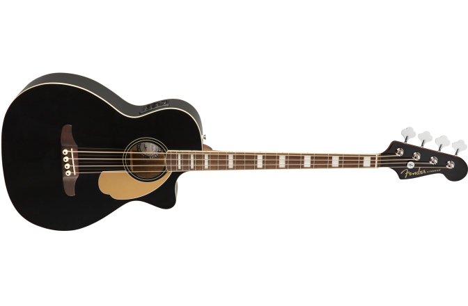 Bas electro-acustic Fender Kingman Bass Walnut Fingerboard Black