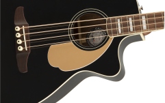 Bas electro-acustic Fender Kingman Bass Walnut Fingerboard Black
