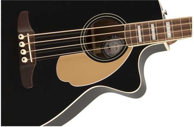 Bas electro-acustic Fender Kingman Bass Walnut Fingerboard Black