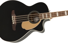 Bas electro-acustic Fender Kingman Bass Walnut Fingerboard Black