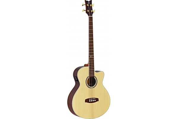 1B  Acousticbass 4-String Deep Series 5 - Solid Spruce Top / Rosewood - Massive Fichtendecke / Palisander
