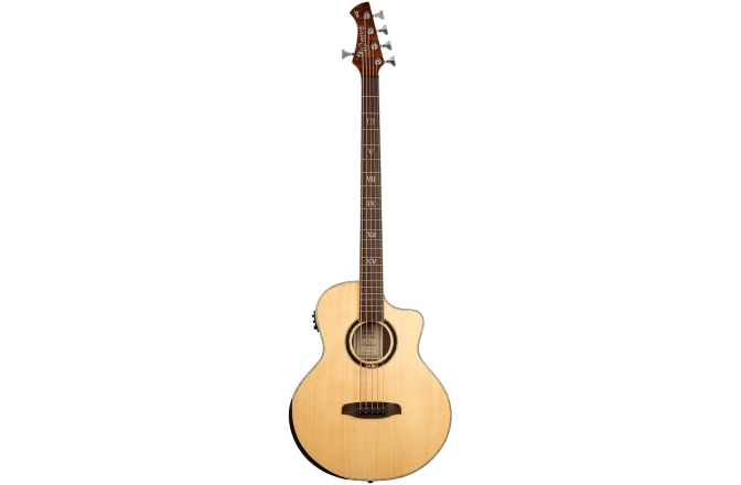 Bas electro-acustic Ortega Signature Series Acoustic Bass 5-String - Natural + Gig Bag KTSM2-5