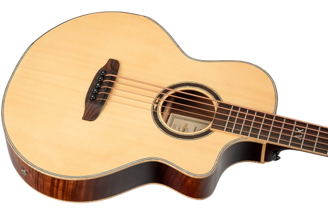 Bas electro-acustic Ortega Signature Series Acoustic Bass 5-String - Natural + Gig Bag KTSM2-5