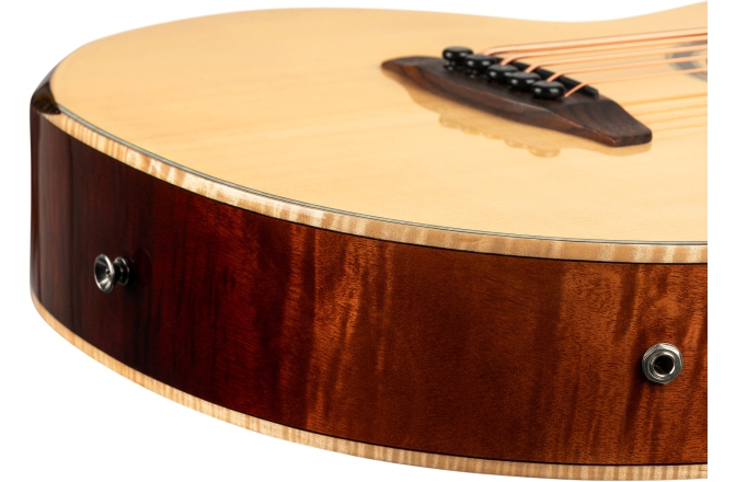 Bas electro-acustic Ortega Signature Series Acoustic Bass 5-String - Natural + Gig Bag KTSM2-5