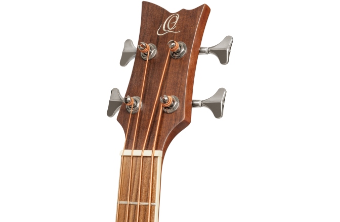 Bas electro-acustic stângaci Ortega Deep Series Acoustic Bass 4-String Lefty - Medium Scale