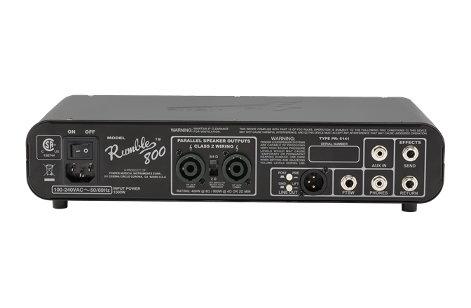 Bass Head Fender Rumble 800 HD