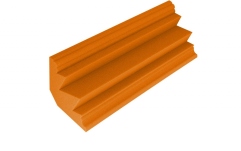 Bass Trap Burete Ignifugat<br /> Mega Acoustic MP3 60 x 18 x 18 Portocaliu