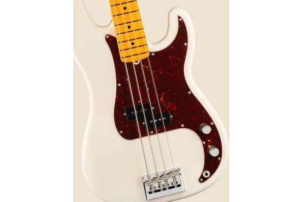 Fender American Professional Precision Bass Maple Fingerboard Olympic White — 3