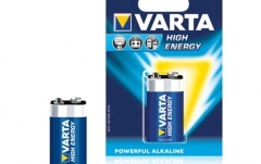Baterie alcalină Varta High Energy 9V