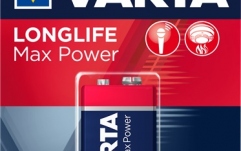 Baterie alcalină Varta Longlife Max Power 9V