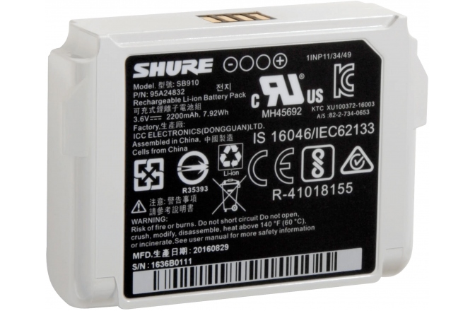 Baterie Shure SB910