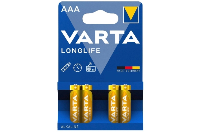 Baterie Varta Baterie Longlife 	1,5 V Micro AAA