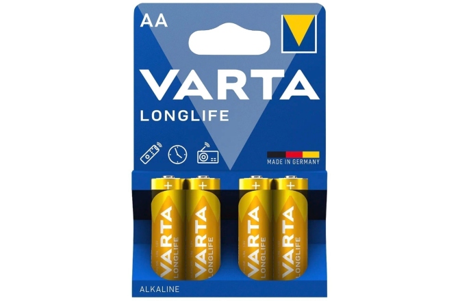 Baterie  Varta Baterie Longlife 1,5 V Mignon AA
