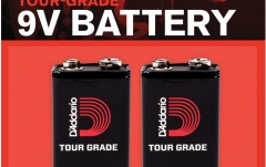 Baterii alcaline Daddario Tour-Grade 9V Battery 2 pack