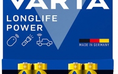Baterii alkaline Varta Longlife Power AAA (R3) Set 4