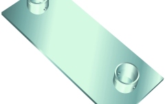 Bază DECOLOCK Alutruss DECOLOCK DQ2-BPS Base Plate bk