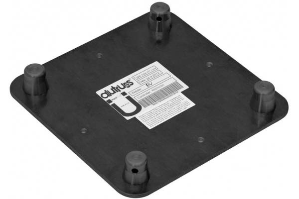 DECOLOCK DQ4-WPM Wall Mounting Plate MALE bk