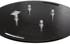 Bază truss Alutruss Steel Base Plate round type AM bk