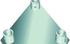 Bază truss Alutruss TRILOCK Base/Wall-Plate QTGP
