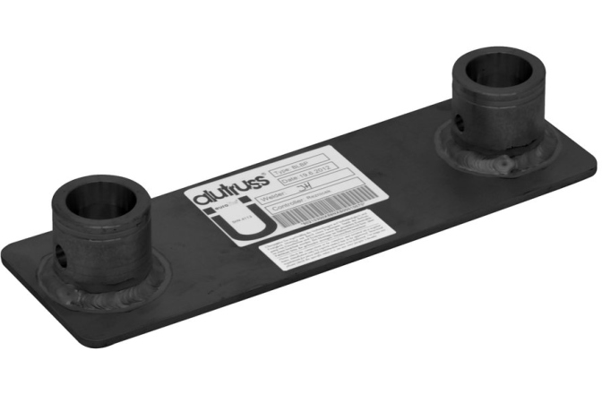 Bază truss în două puncte Alutruss BILOCK Base Plate SBBP bk