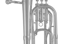Bb-Baritone  Conn Bb-Baritone BH650 argintiu