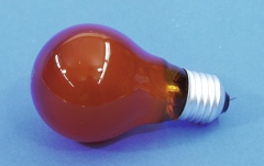 Bec cu halogen Omnilux A19 230V/25W E-27 orange